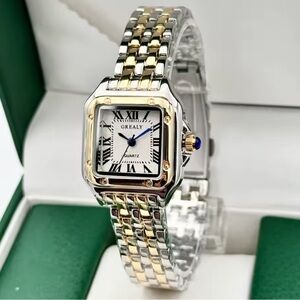 Panthere Two-Tone Classic Stainless Steel Watch